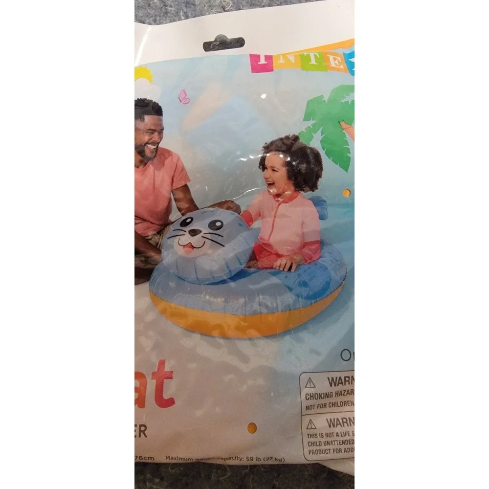 Intex Pool Float for Kiddles: Blue Seal Pool Cruiser‎